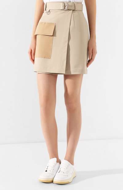 Хлопковая юбка MSGM, арт. 2841MDD79Y 207112, фото 3