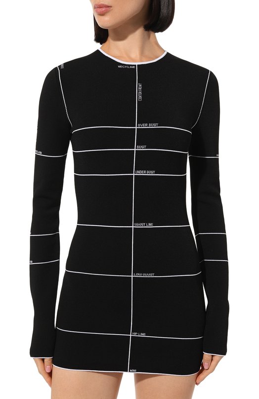Платье из вискозы VETEMENTS 3