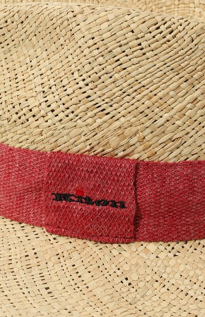 Соломенная шляпа KITON, арт. UCAPP12XB6003, фото 4