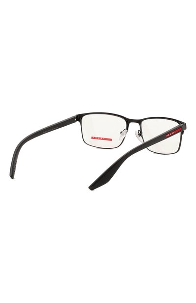 Оправа PRADA LINEA ROSSA черного цвета по цене 36700 руб., арт. 50PV-1B0101, фото 4 Оправа PRADA LINEA ROSSA, арт. 50PV-1B0101, фото 4