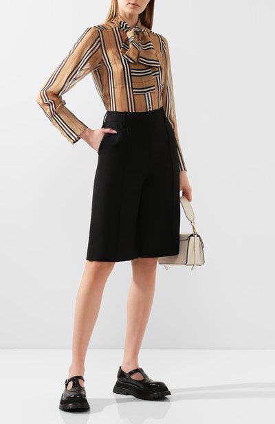 Шелковая блузка BURBERRY, арт. 8024258, фото 2