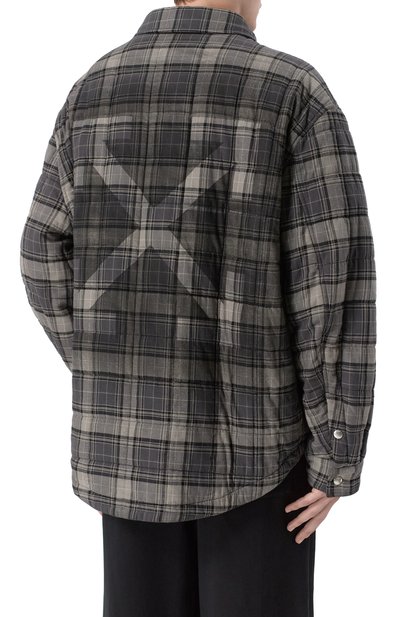 Утепленная куртка-рубашка OFF-WHITE, арт. 0MES01AF25FAB002, фото 4