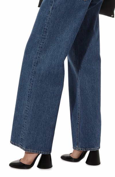 Кожаные туфли luz THE ATTICO черного цвета по цене 91950 руб., арт. 227WS423L002, фото 3 Кожаные туфли luz THE ATTICO, арт. 227WS423L002, фото 3