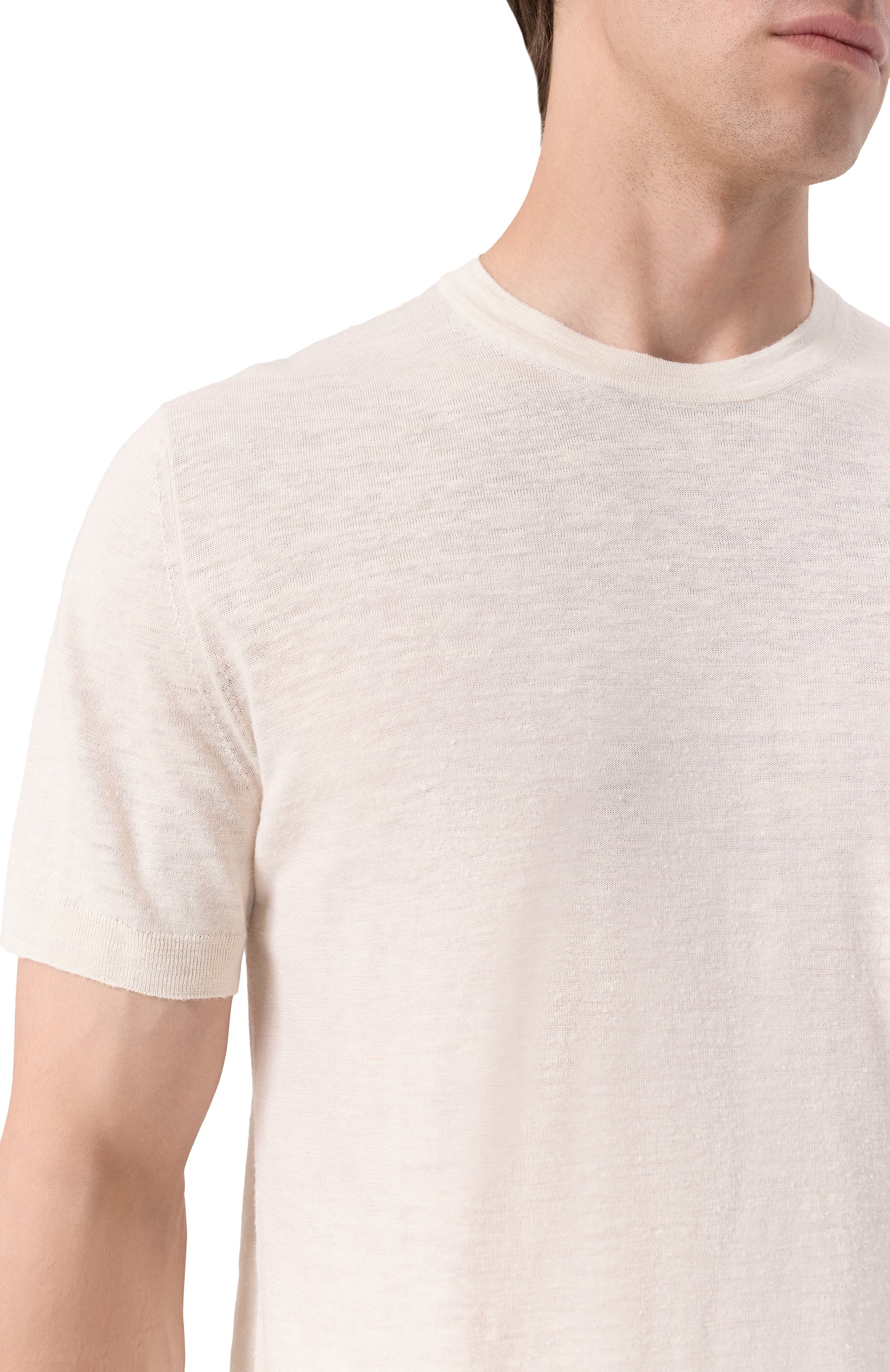 Джемпер из шелка и льна CORNELIANI, арт. 25M547-2525111, фото 5