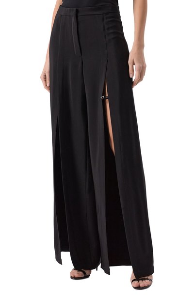 Брюки из вискозы и шерсти MUGLER черного цвета по цене 136000 руб., арт. 25P1PA0493196, фото 3 Брюки из вискозы и шерсти MUGLER, арт. 25P1PA0493196, фото 3