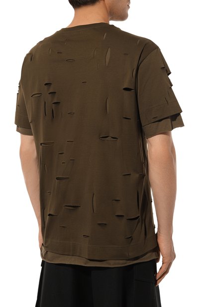 Хлопковая футболка GIVENCHY, арт. BM71GL3Y8Y, фото 4