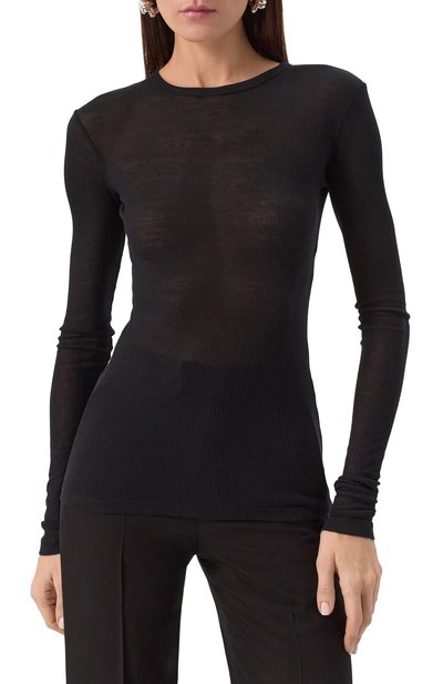 Пуловер из вискозы и хлопка ANN DEMEULEMEESTER, арт. B0011488/FA570, фото 3