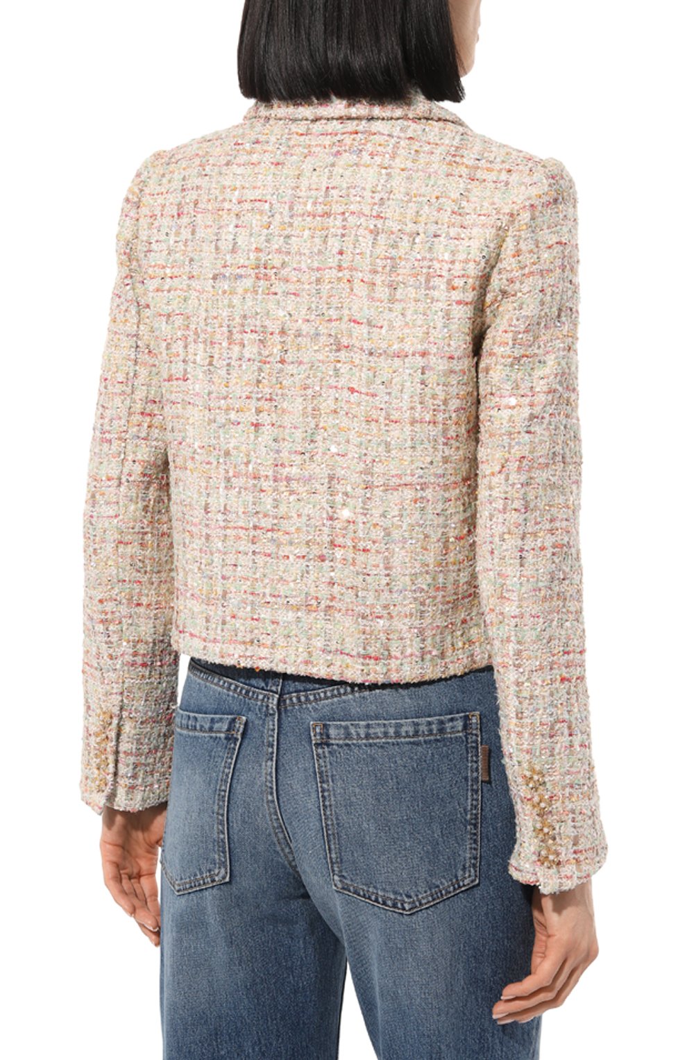 Твидовый жакет SELF-PORTRAIT, арт. PF24-110JA-C, фото 4