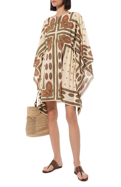 Хлопковая туника GUCCI, арт. 621037 ZAET1, фото 2