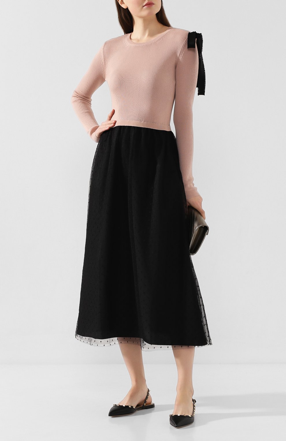 Шерстяное платье REDVALENTINO, арт. TR3KDB33/4WF, фото 2