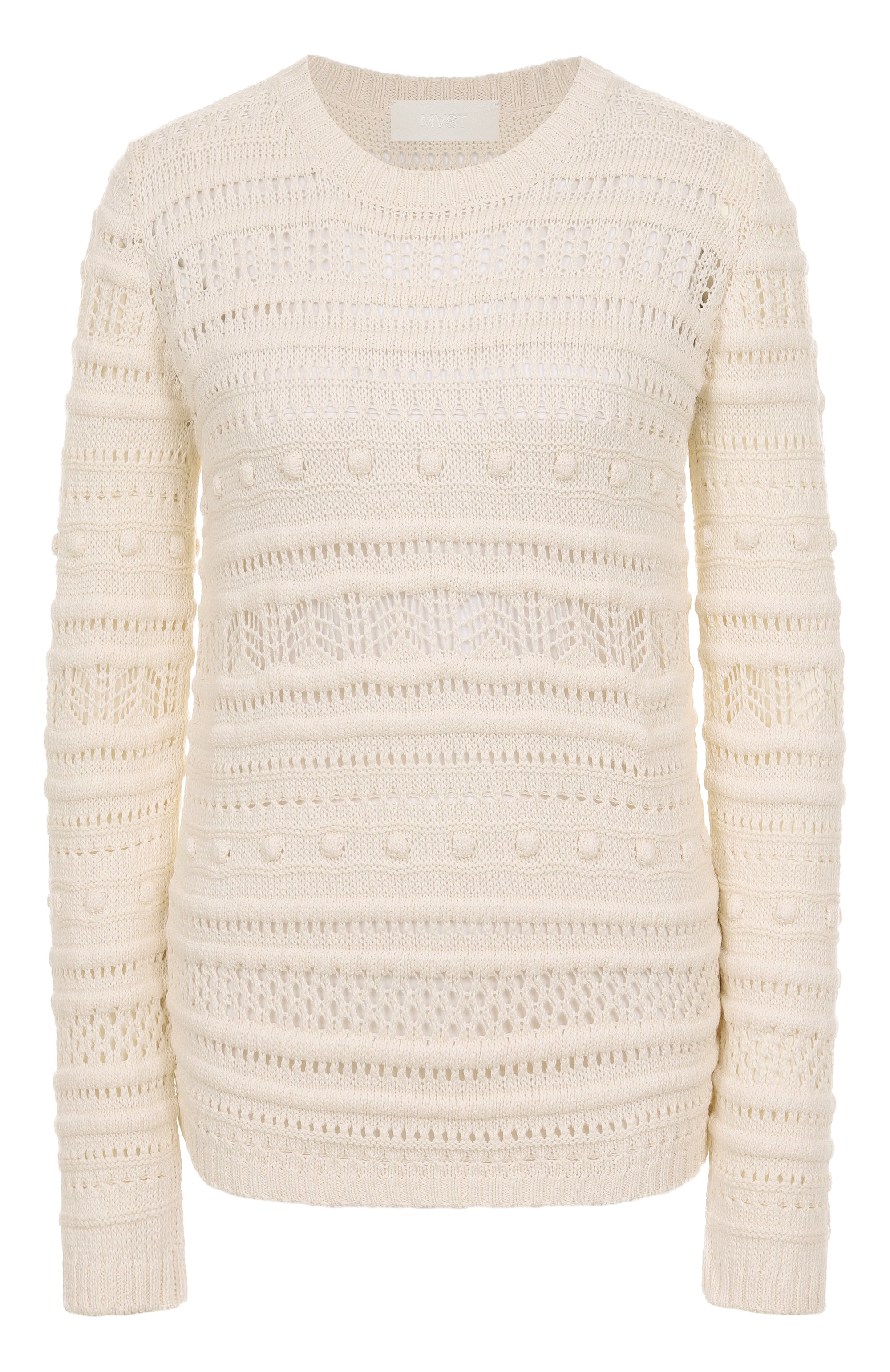 Пуловер из шелка и хлопка MVST, арт. WS60-1600MU, фото 1
