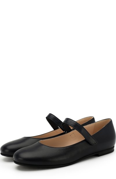 Кожаные туфли с застежками велькро IL GUFO, арт. G289/VITELL0 NAPPAC0/35-40