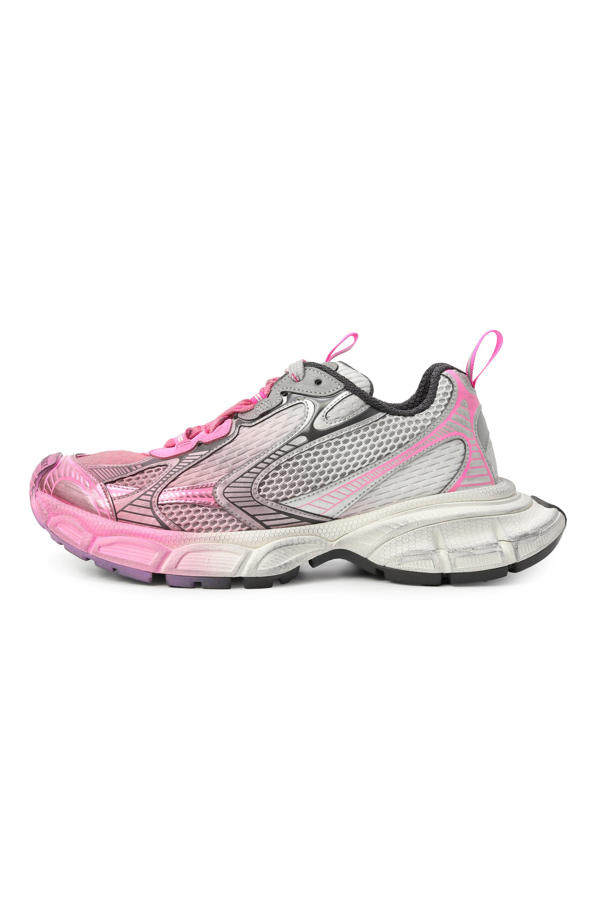 Комбинированные кроссовки 3xl toe spray BALENCIAGA, арт. 734731/W3XTS, фото 4