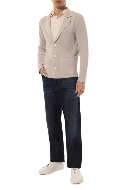 Джинсы wide fit ZILLI темно-синего цвета по цене 99500 руб., арт. JPJ006M010340003C, фото 2 Джинсы wide fit ZILLI, арт. JPJ006M010340003C, фото 2