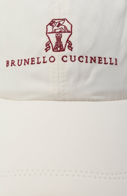 Бейсболка Brunello Cucinelli MD4799187P Белый  MD4799187P Фото 4