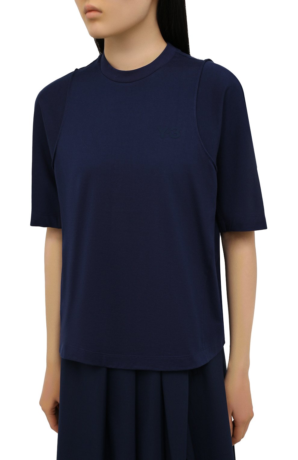 Хлопковая футболка Y-3, арт. GV0317/W, фото 3