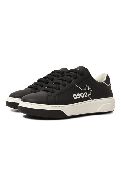 Кожаные кеды DSQUARED2, арт. SNM0295 01500001, фото 1
