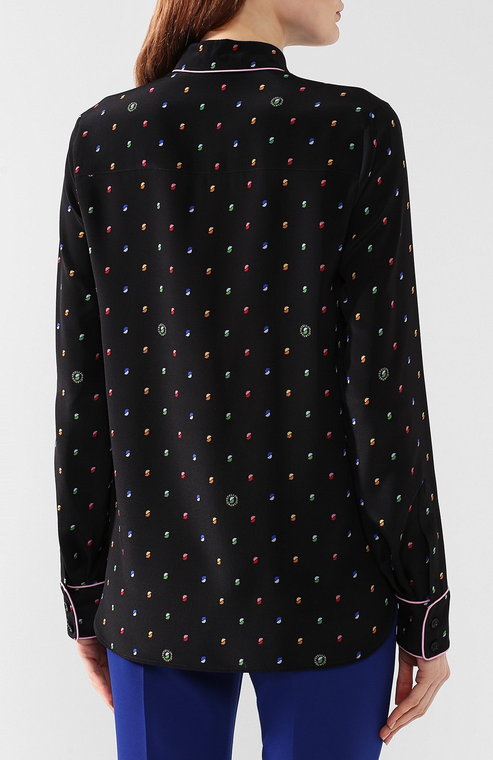Шелковая рубашка STELLA MCCARTNEY, арт. 557866/SMA20, фото 4