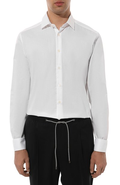 Хлопковая сорочка CORNELIANI, арт. 94P010-9411409, фото 4