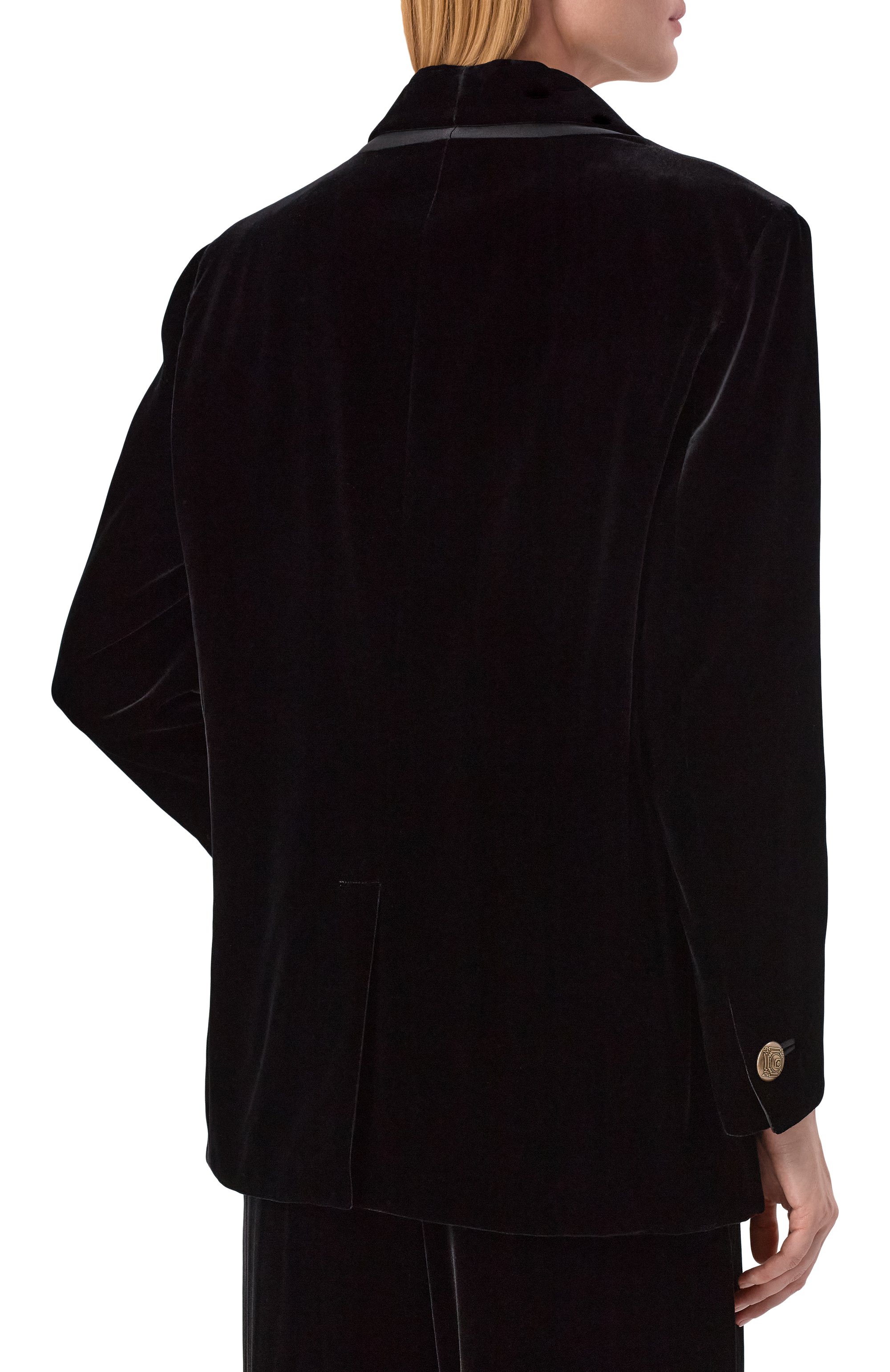 Бархатный жакет GIORGIO ARMANI, арт. GW001555/AF20583, фото 4