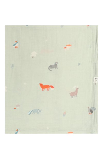 Комплект из двух пеленок BUBA KIDS разноцветного цвета по цене 2650 руб., арт. BKMUSSW39, фото 5 Комплект из двух пеленок BUBA KIDS, арт. BKMUSSW39, фото 5