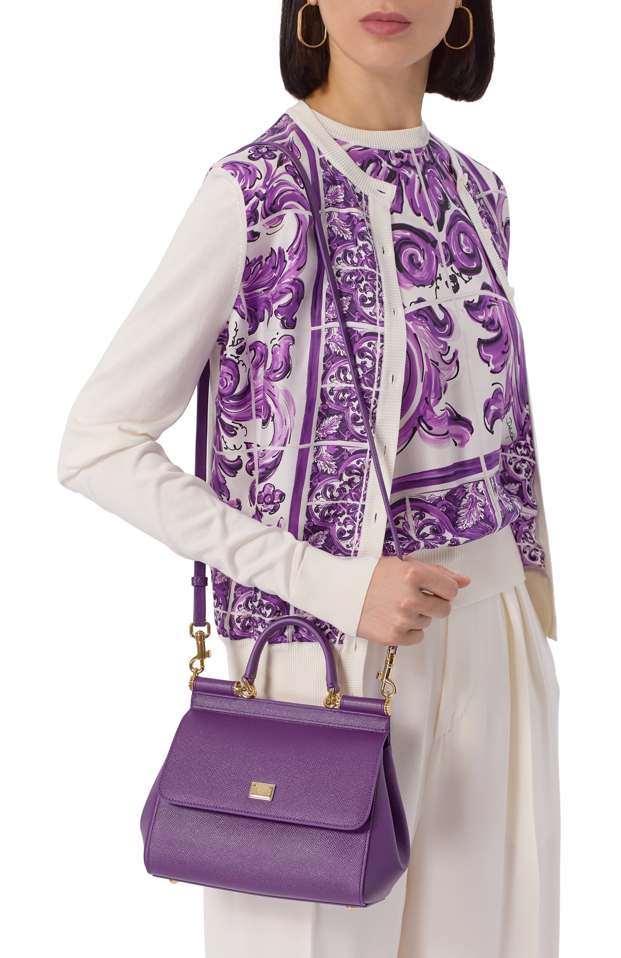 Сумка sicily medium DOLCE & GABBANA, арт. BB6003/B1001, фото 2