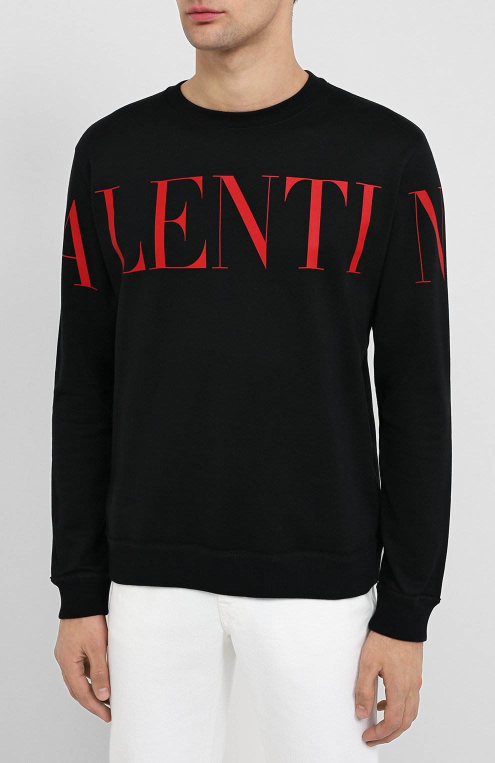 Хлопковый свитшот VALENTINO, арт. UV3MF05N5FP, фото 3