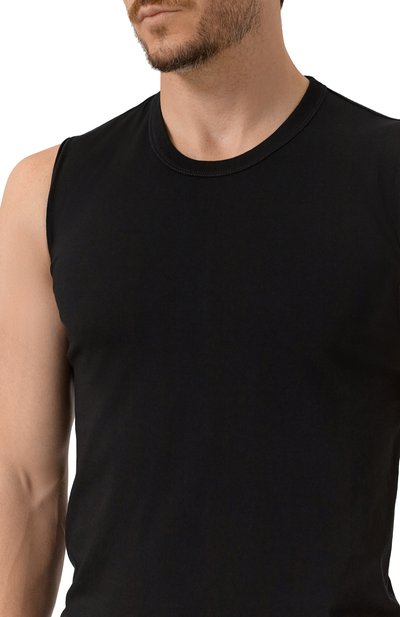 Хлопковая майка RICK OWENS, арт. RU02E1151/JA, фото 5