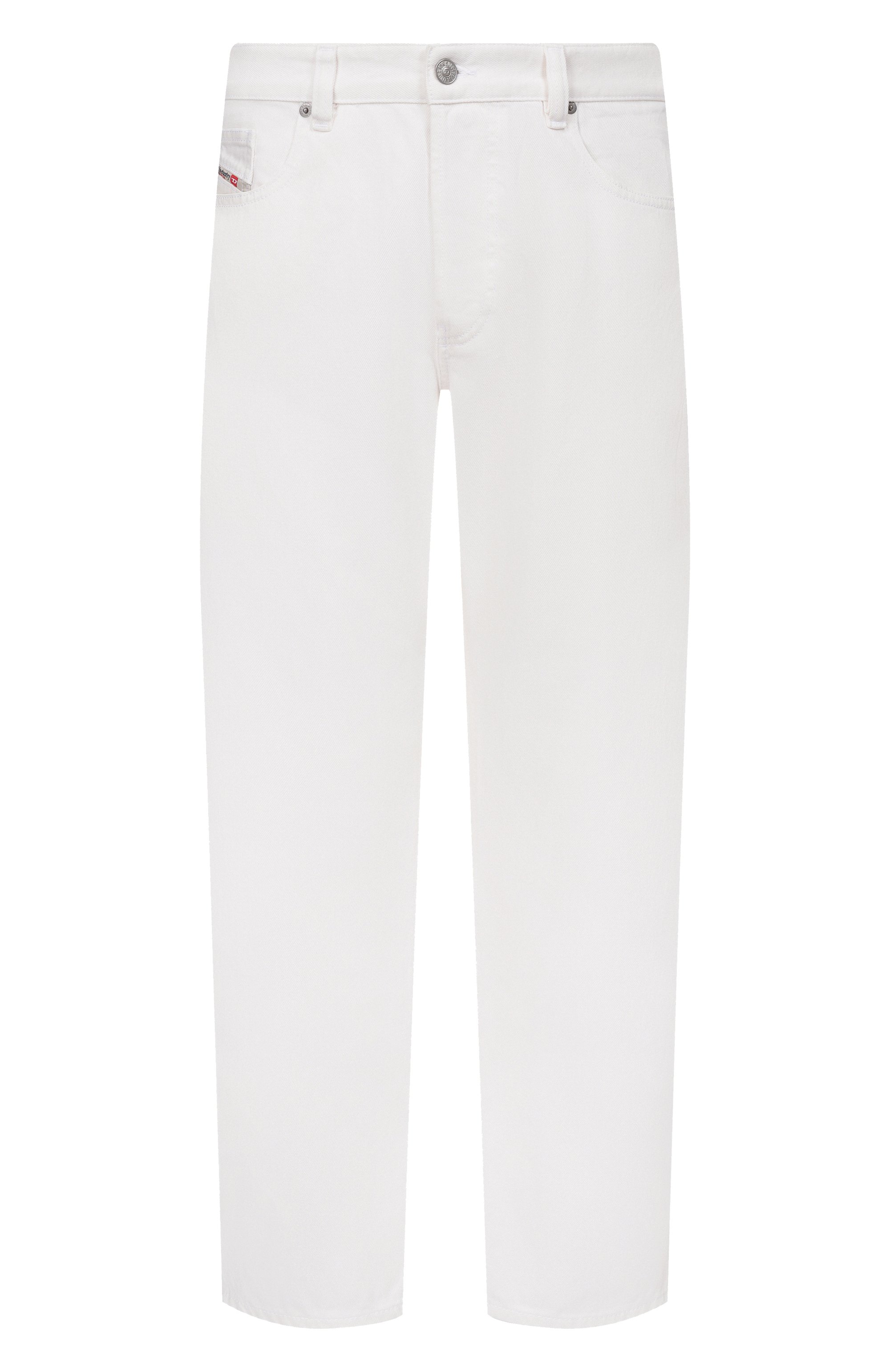 Джинсы 2024 d-macs DIESEL белого цвета по цене 21650 руб., арт. A18974/09I41, фото 1 Джинсы 2024 d-macs DIESEL, арт. A18974/09I41, фото 1