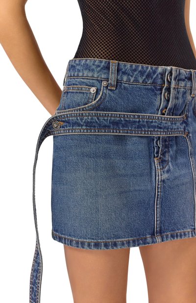 Джинсовая юбка JEAN PAUL GAULTIER, арт. 25/03-W-SK012/D024, фото 5