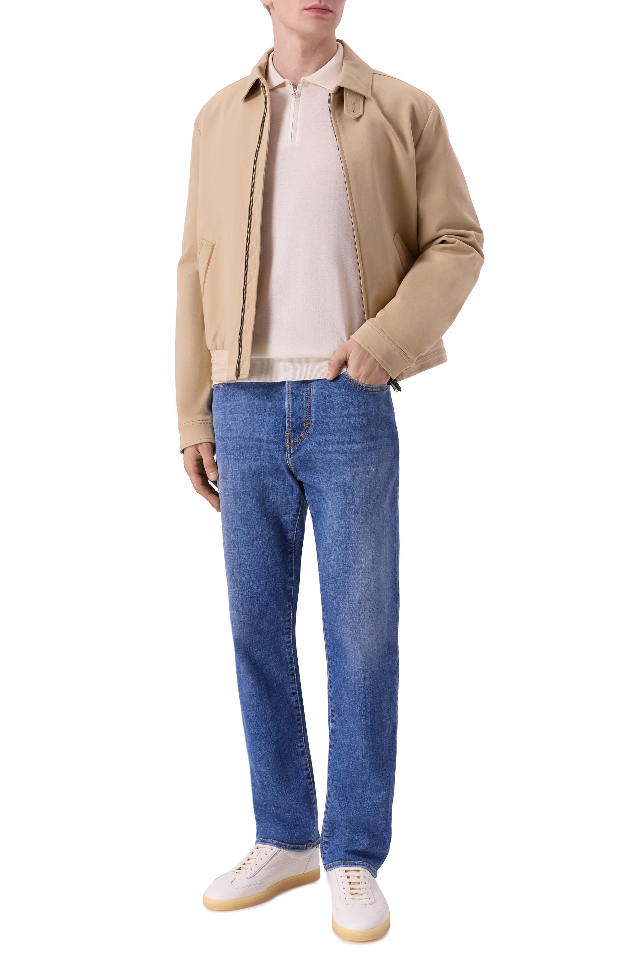 Джинсы edo JACOB COHEN синего цвета по цене 64050 руб., арт. JUM_QE031 030 S4287 V1, фото 2 Джинсы edo JACOB COHEN, арт. JUM_QE031 030 S4287 V1, фото 2