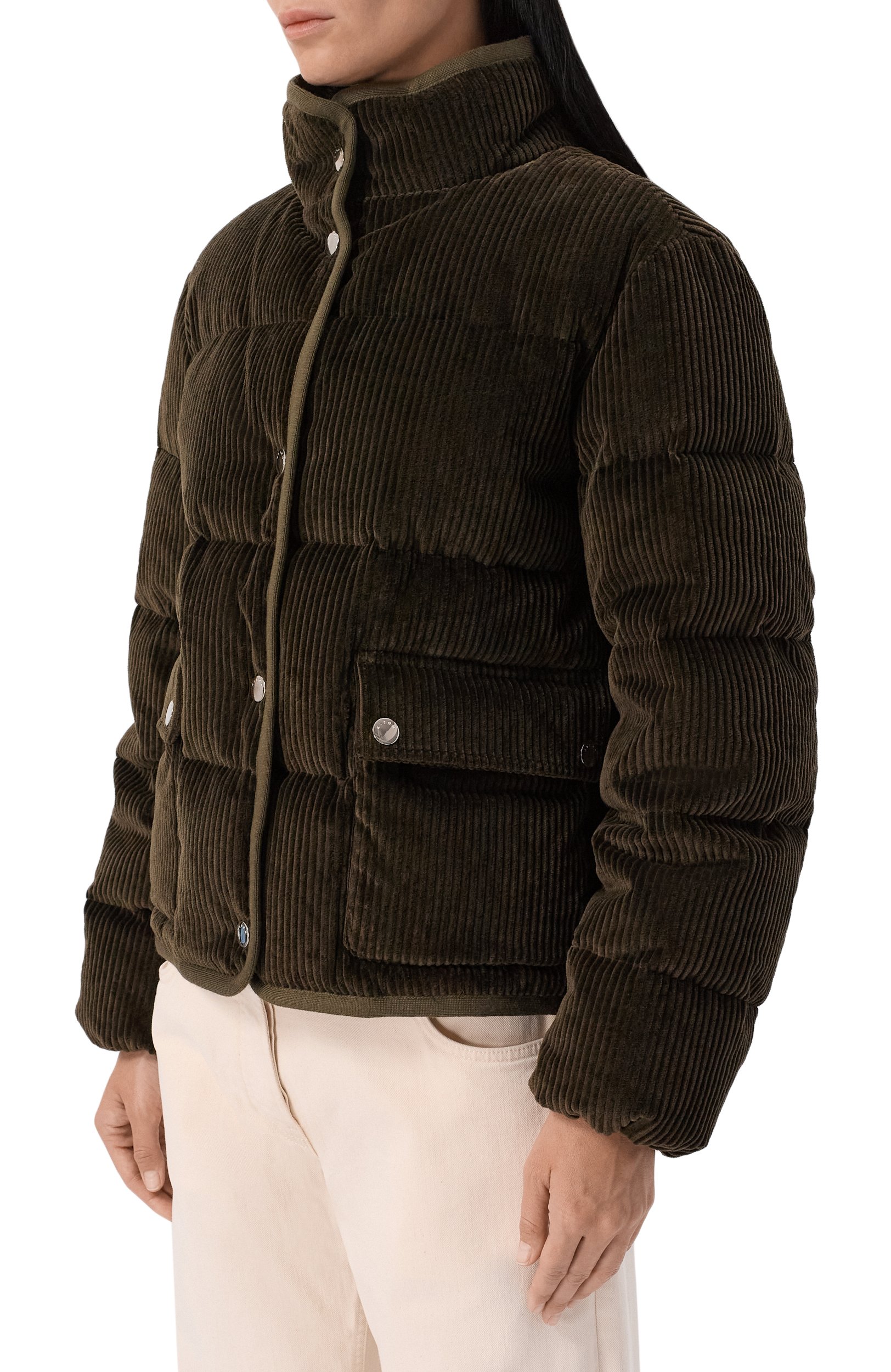 Вельветовый пуховик KITON, арт. D62632K0557L, фото 3