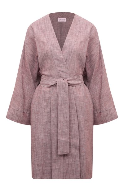 Женский халат изо льна и хлопка ZIMMERLI, арт. 4697-15500