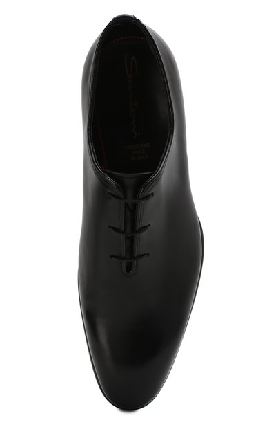 Кожаные оксфорды SANTONI, арт. MCCR16229MC1HVVDN01, фото 5