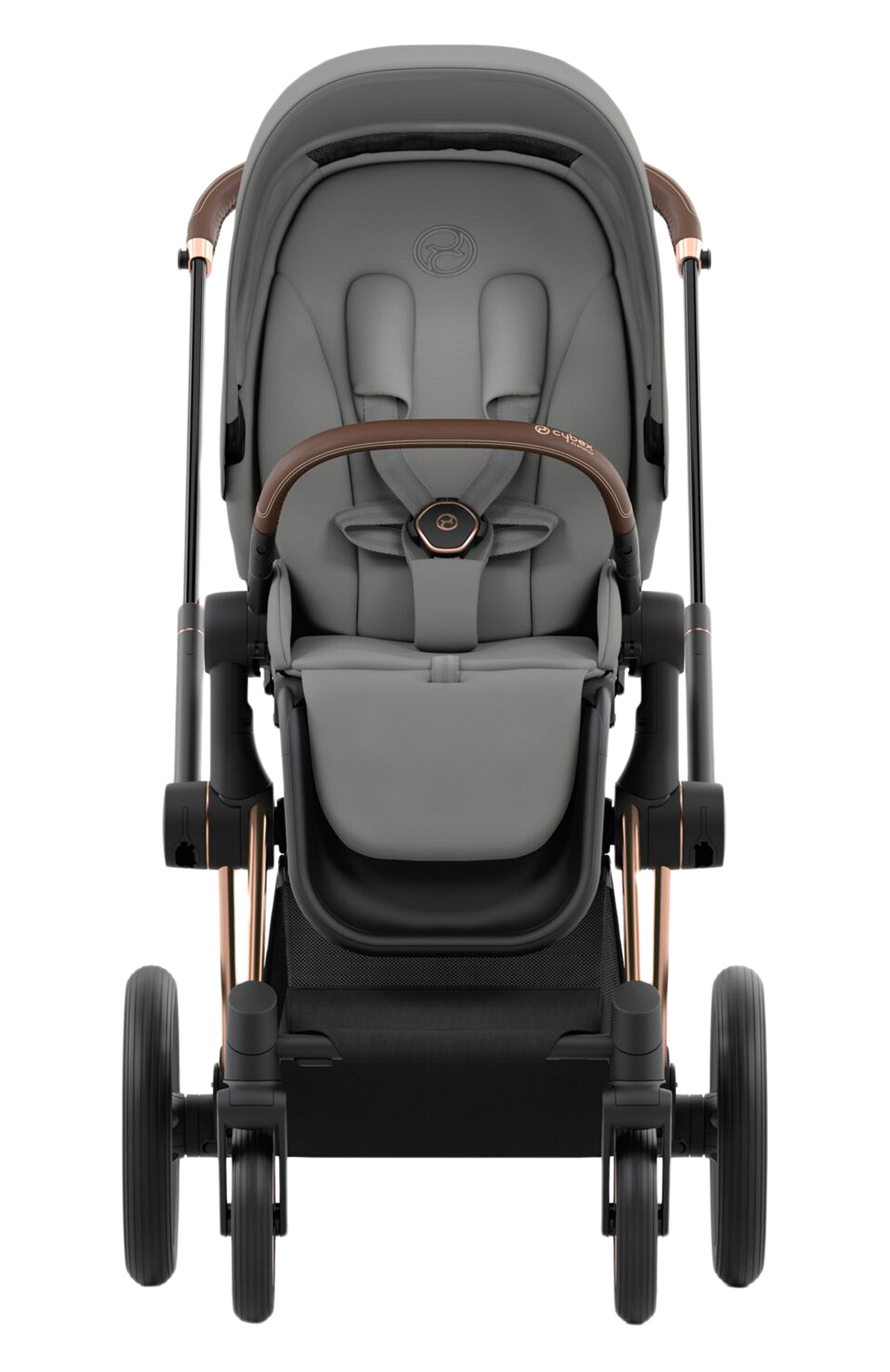 Коляска 2 в 1 priam iv rosegold CYBEX серого цвета по цене 134850 руб., арт. 523001507, фото 5 Коляска 2 в 1 priam iv rosegold CYBEX, арт. 523001507, фото 5