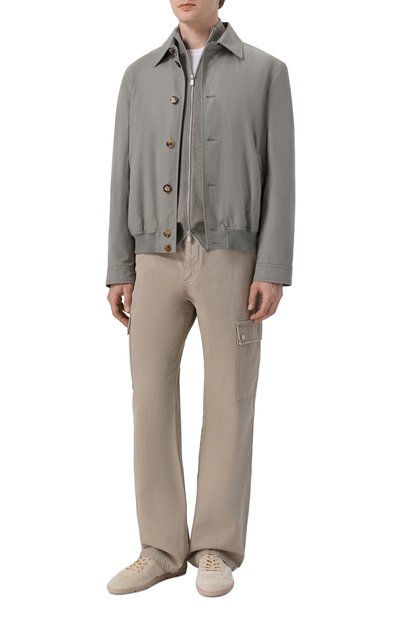 Замшев ые кеды BRUNELLO CUCINELLI, арт. MZUCAHN345, фото 2