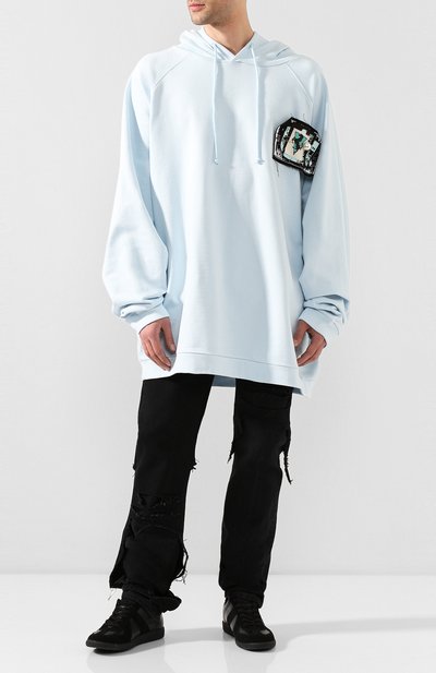 Хлопковое худи RAF SIMONS, арт. 201-175-19003, фото 2