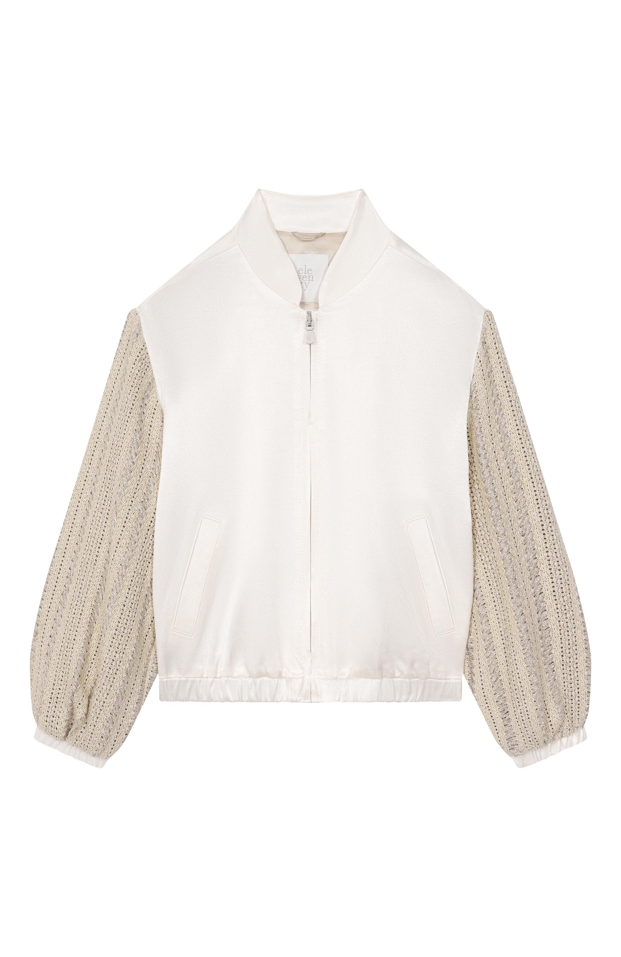 Бомбер из вискозы ELEVENTY, арт. EY2A67/S0245_001, фото 1