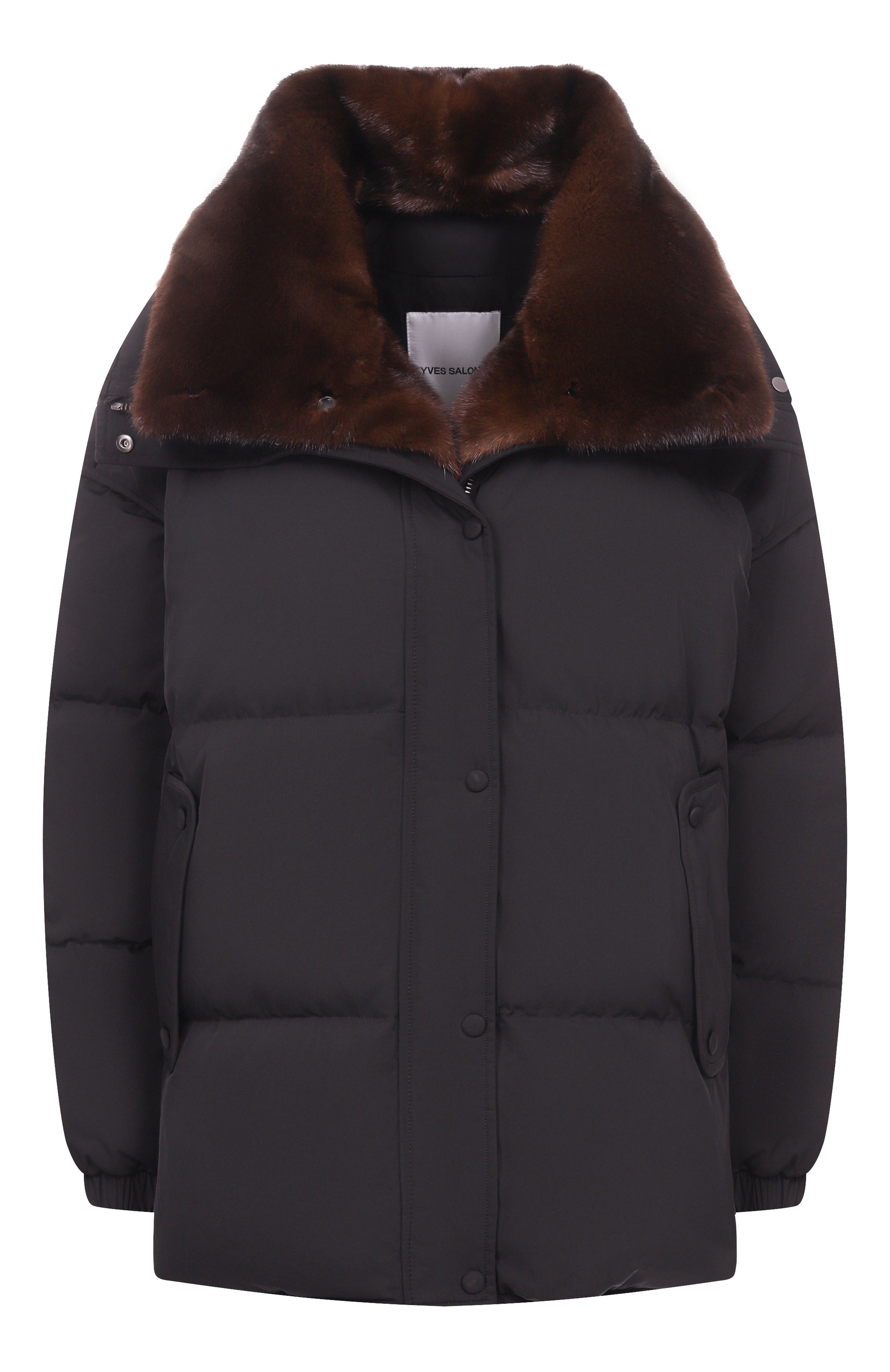 Пуховик с отделкой из норки YVES SALOMON, арт. M05080/A22X, фото 1