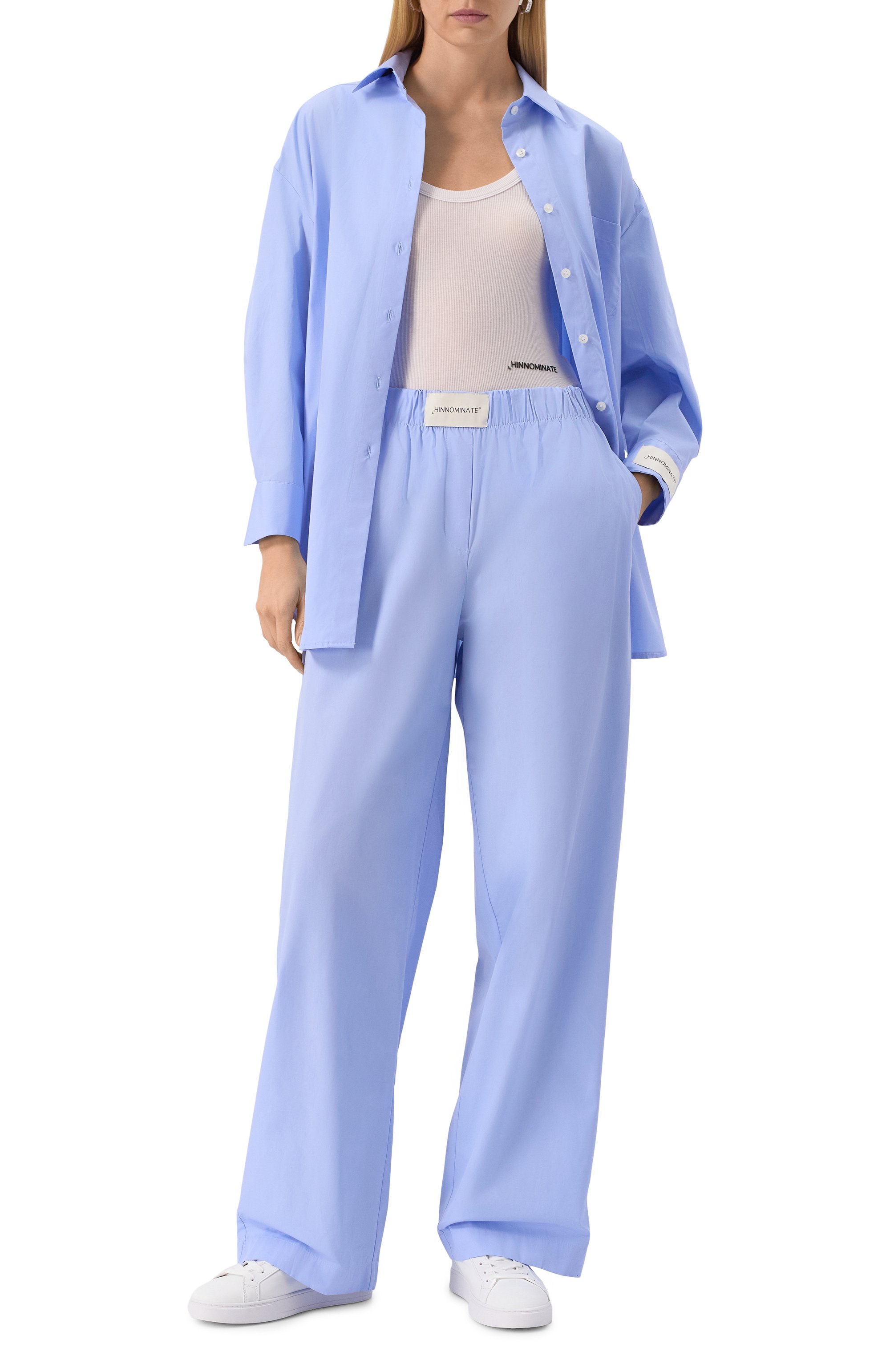 Хлопковые брюки HINNOMINATE, арт. HMABW01716, фото 2