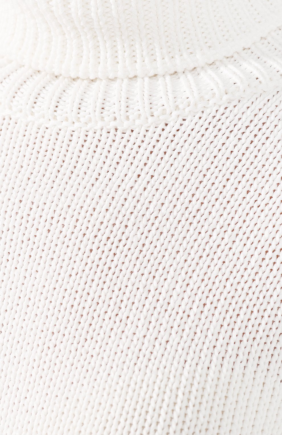 Однотонная вязаная водолазка из хлопка RALPH LAUREN, арт. 290705724, фото 5