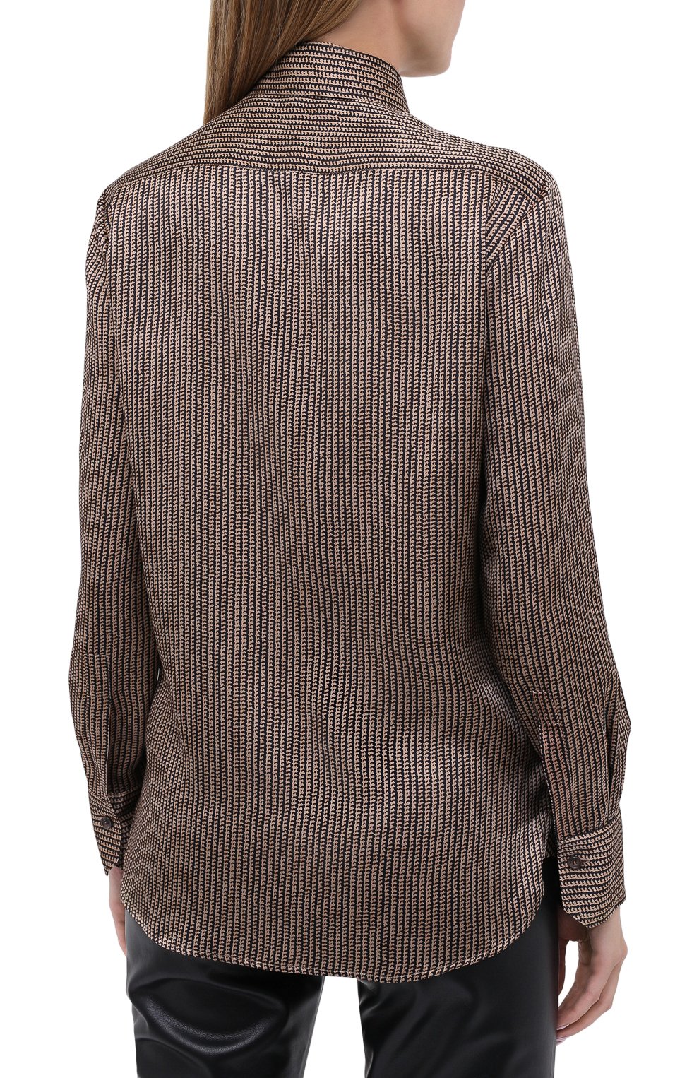 Шелковая блузка KITON, арт. D48407K05T62, фото 4