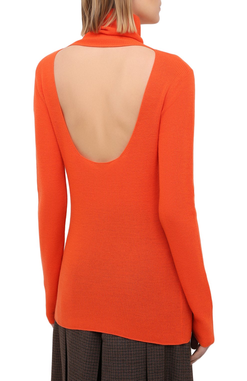 Шерстяная водолазка GANNI, арт. K1467, фото 4