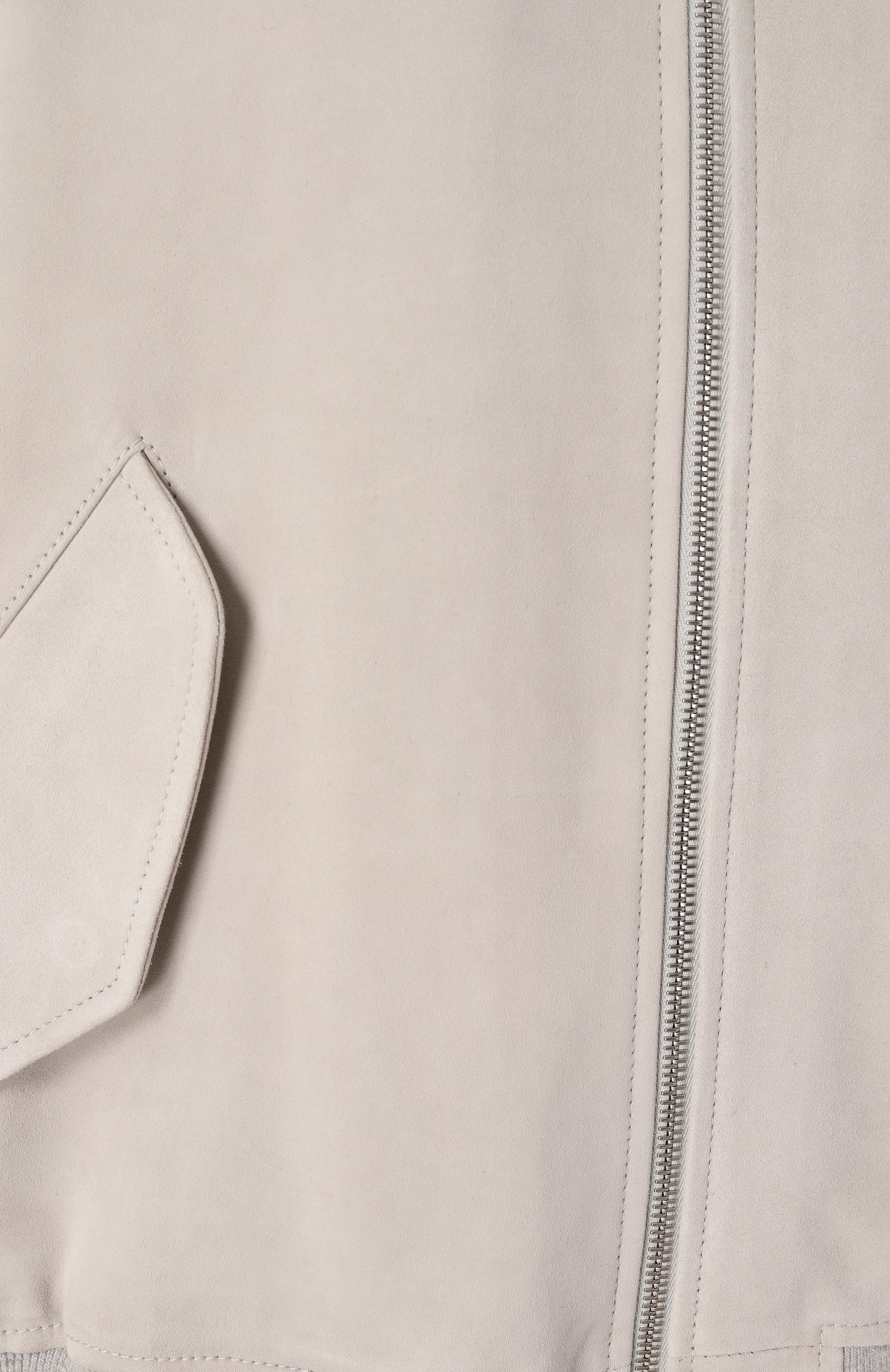 Замшевый бомбер MVST, арт. SUEDE LEATHER B0MBER, фото 6