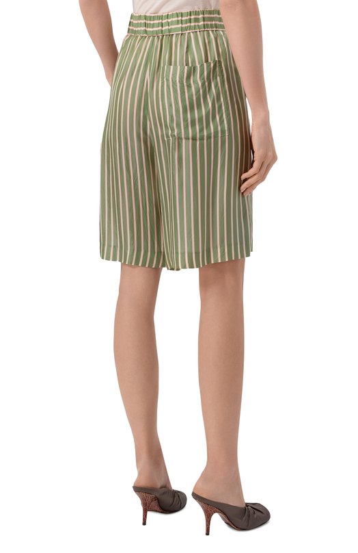 Шорты Dries Van Noten 010912/3274 Зелёный  010912/3274 Фото 4