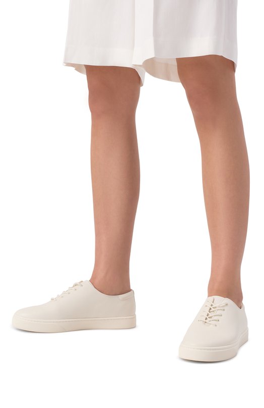 Кожаные кеды Oxford 12 STOREEZ 124398 Белый  124398 Фото 3