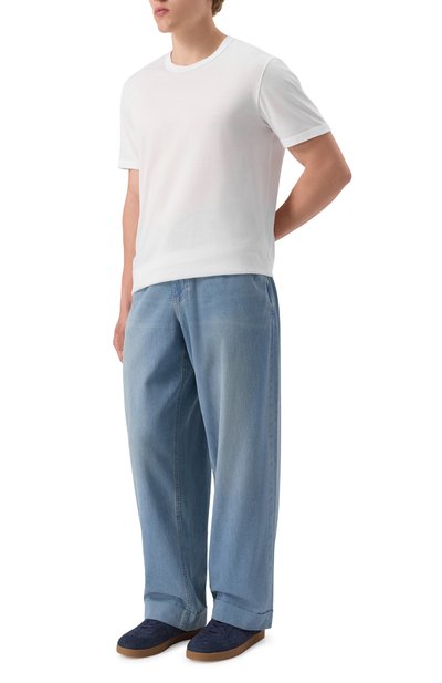 Замшевые кеды 12 STOREEZ, арт. 131148, фото 2