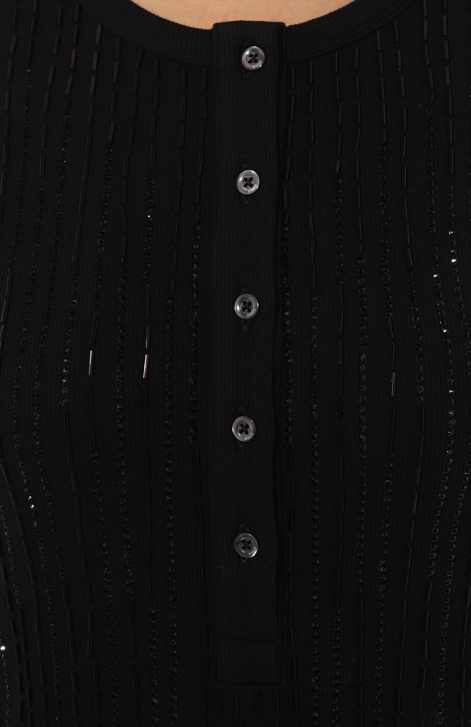 Хлопковый пуловер PINKO, арт. 104339/A27G, фото 5