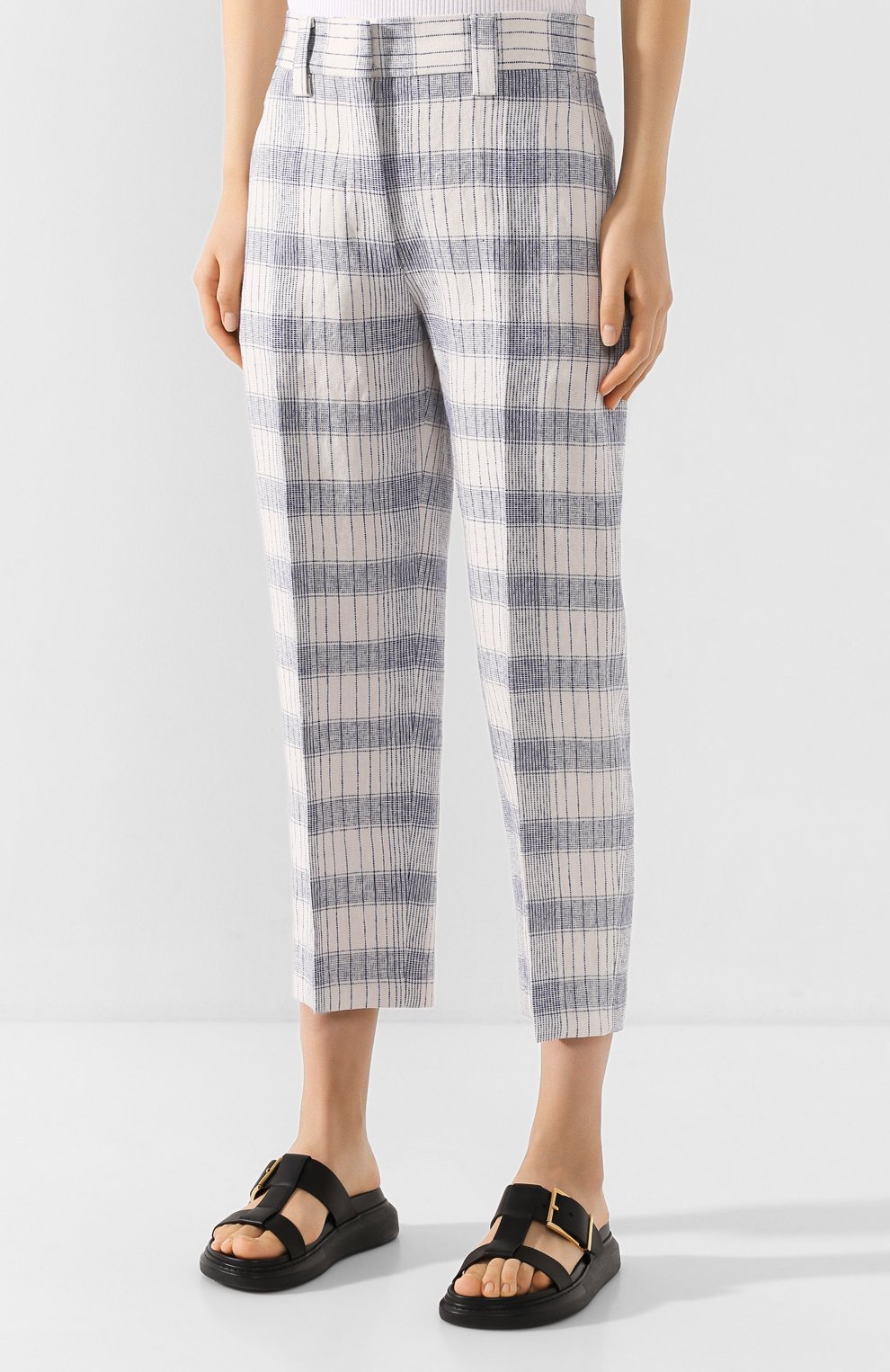 Льняные брюки ACNE STUDIOS, арт. AK0205, фото 3