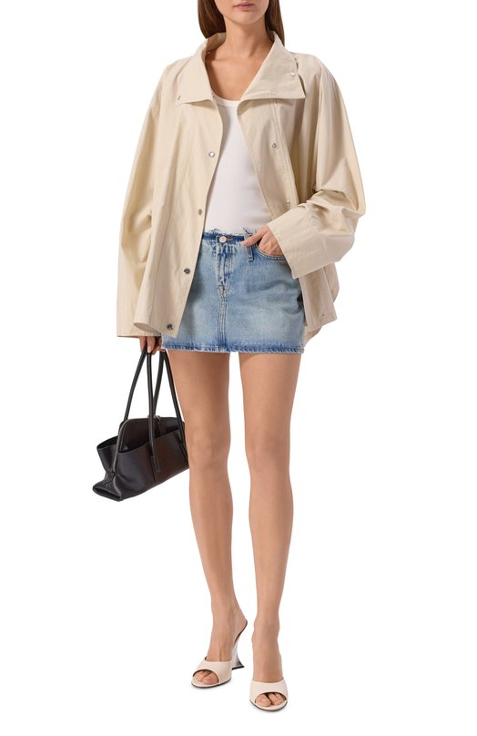 Джинсовая юбка 7 For All Mankind 7UY90E35-3BX Голубой  7UY90E35-3BX Фото 2